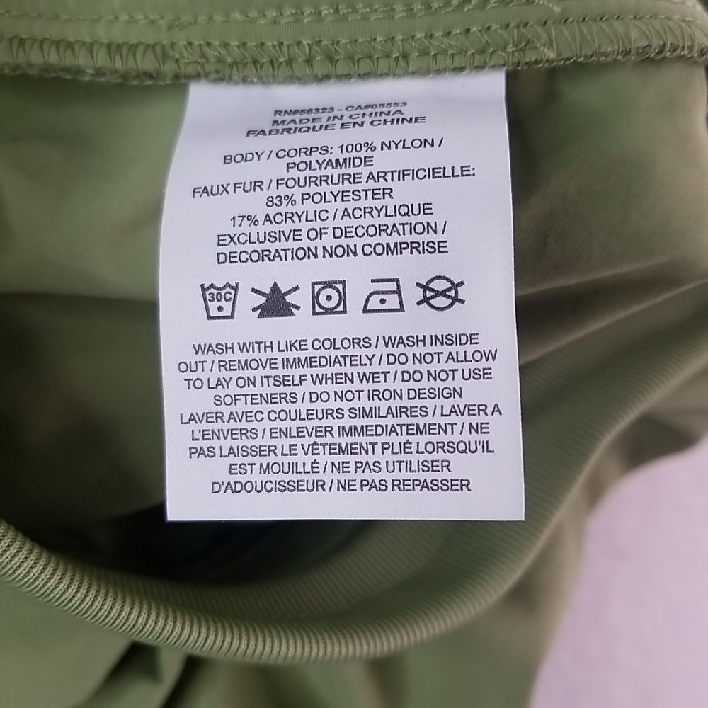 Nike Women High Waisted Joggers Olive Green Pocket Sweatpants Athletic M - Picture 16 of 16